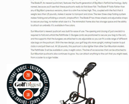 Golfdigest-blade-IP-award